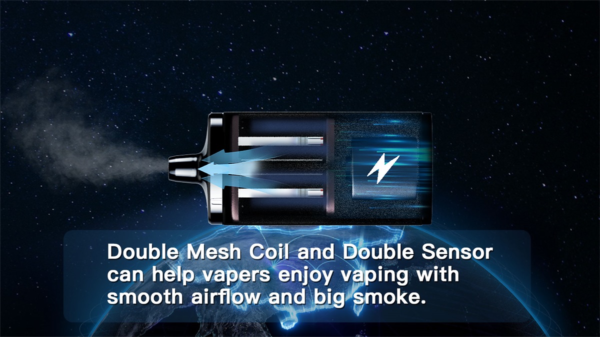ONCE одноразовые электронные сигареты 12000 затяжек с регулируемым потоком воздуха на легких DTL и MTL