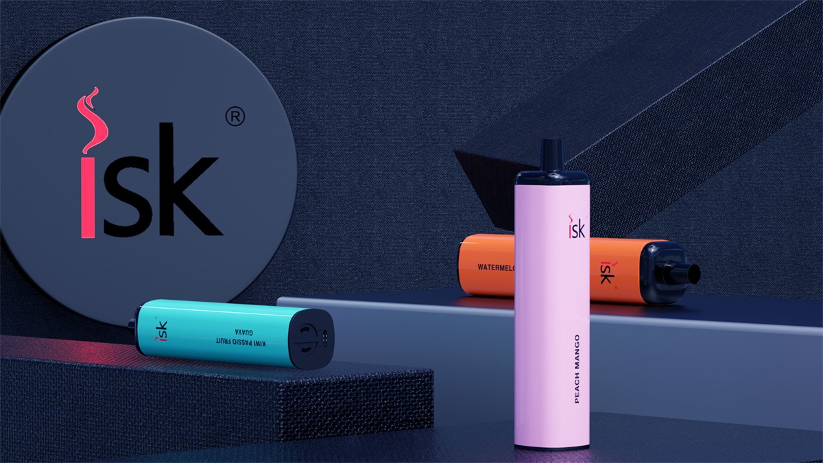 ISK047 одноразовые электронные сигареты 5000 затяжек с регулируемым потоком воздуха и перезаряжаемой батареей